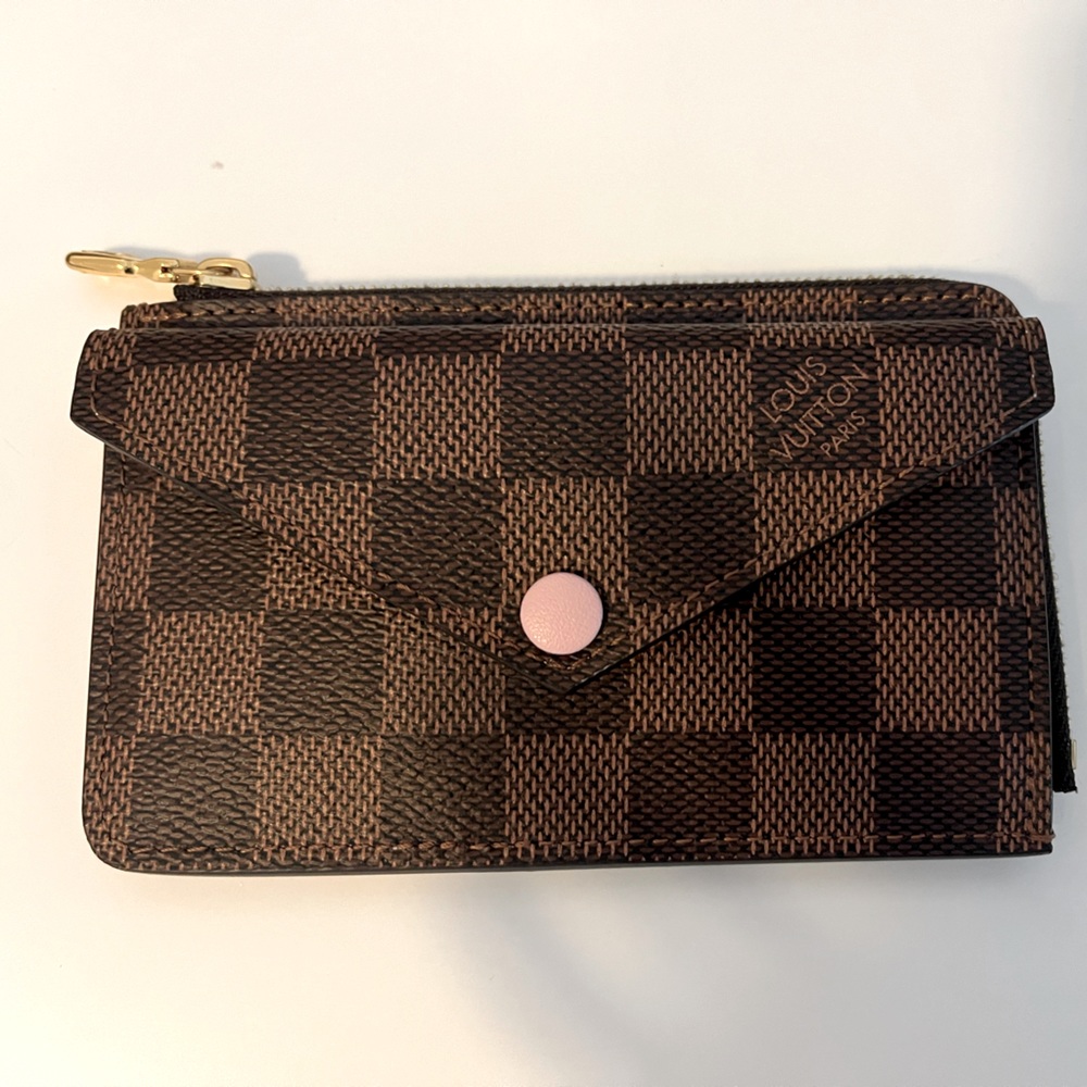 Louis Vuitton Recto Verso Damier Ebene Rose Ballerine